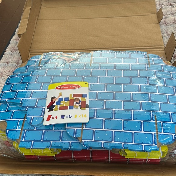 Melissa & Doug Puzzle da pavimento in cartone fosforescente Avventure